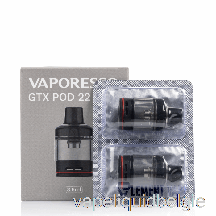 Vape Vloeistof Vaporesso Gtx Pod 22 & 26 Vervangende Pods 3,5 Ml Gtx 22 Pods